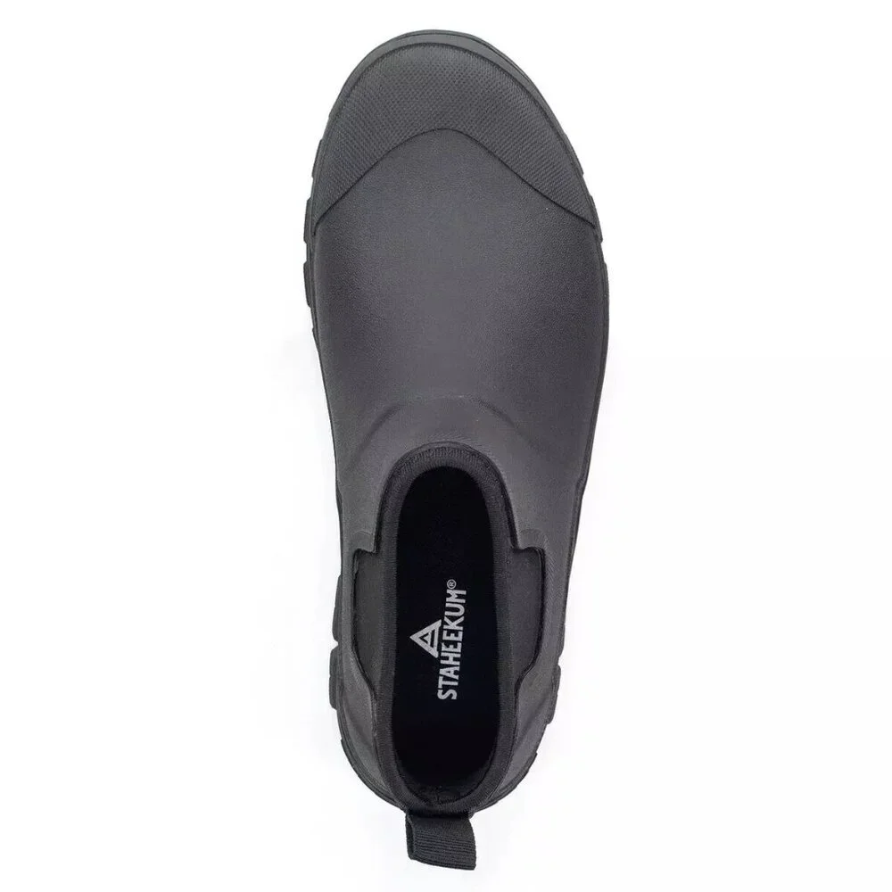 Staheekum Men's‎ Ankle Rain Boots Black